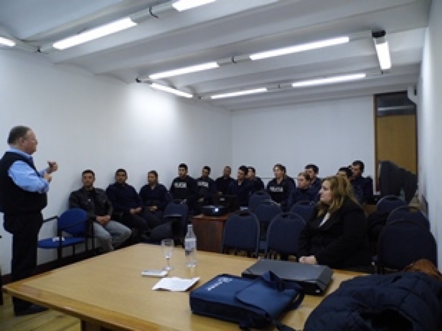 AHRU sede de cursos para Polic&iacute;a Tur&iacute;stica