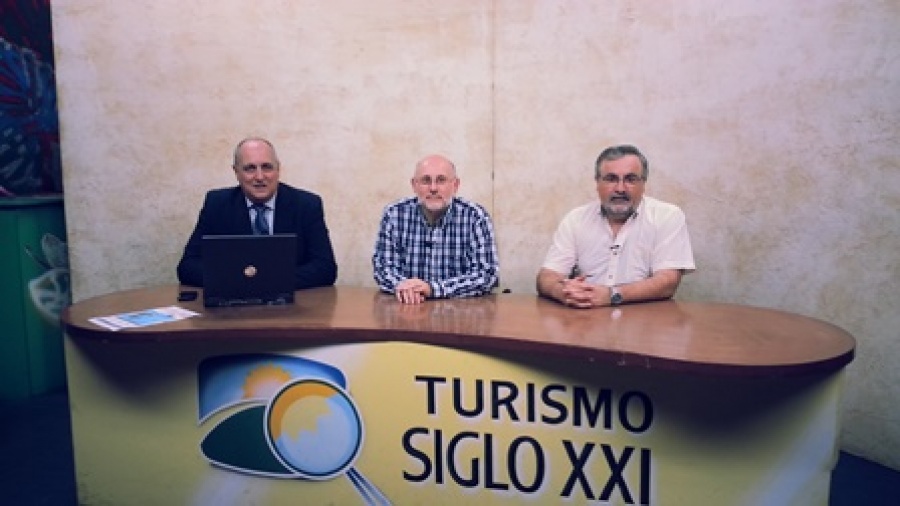Presidente y Secretario en la Tv salte&ntilde;a