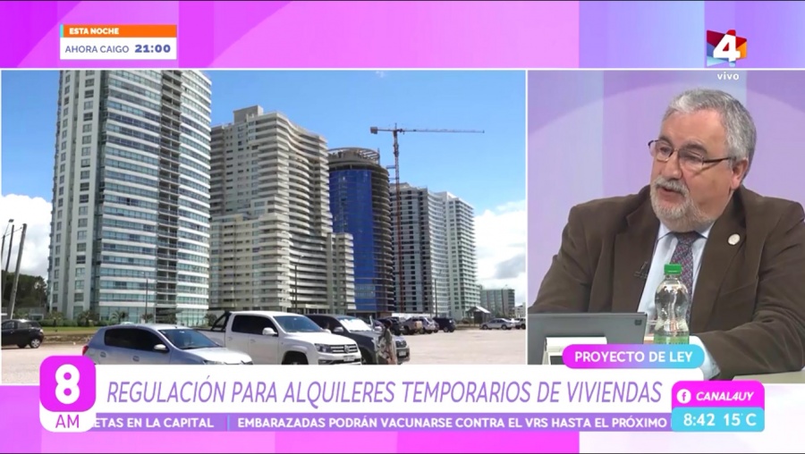 AHRU en los medios: El presidente Francisco Rodr&iacute;guez aborda la regulaci&oacute;n de alquileres temporarios